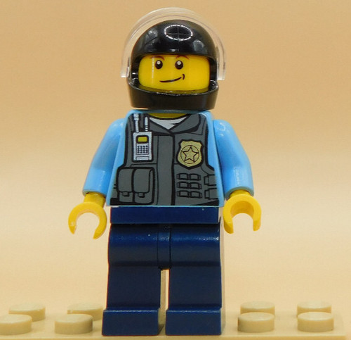 Lego city minifigure - lego, agente
