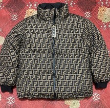 Giacca imbottita monogramma