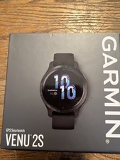 GARMIN GPS SMARTWATCH VENU 2S OROLOGIO ARDESIA LUNETTA ACCIAIO INOX CON CASSA GRAFITE