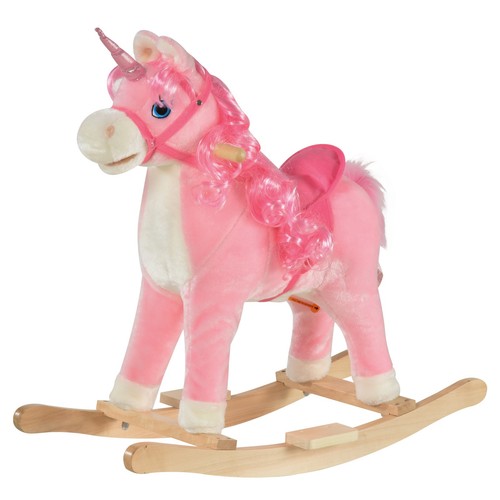 Homcom cavallo dondolo - cavallo, a