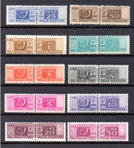 Italia 1947 pacchi postali - ,