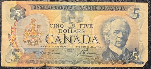 Banconota dollari 1979 - 5,