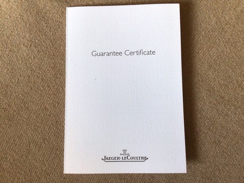 Certificato garanzia in - di,