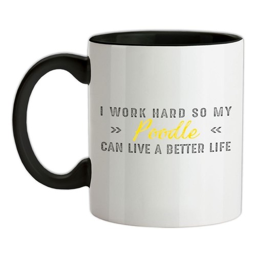 Work hard per barboncino - i,