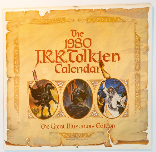 Calendario tolkien 1980 - j.r.r.,