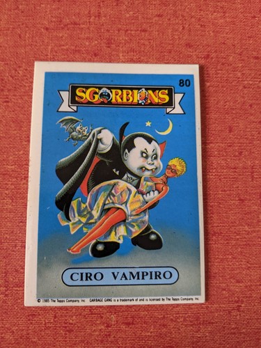 Ciro vampiro carta - carta, sgorbions