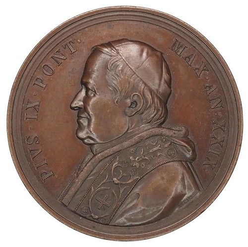 Medaglia pio ix - pio,