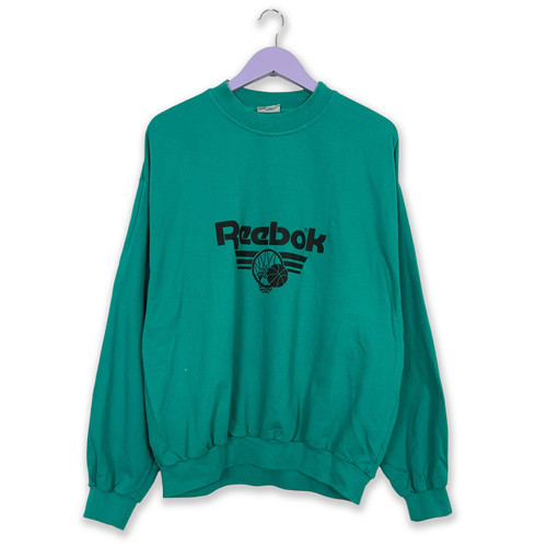 Felpa reebok vintage verde - felpa,