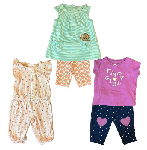 Lotto vestiti carters bambina - carters,