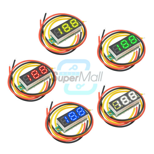 Voltmetro led display - led,