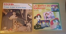Cartoni Animati 45 Giri. 2 Dischi. Chobin E La Banda Dei Ranocchi. Disco Verde. 