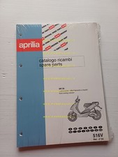 Aprilia 50 SR Acqua 1997-1998 catalogo ricambi TELAIO originale  vers. 04