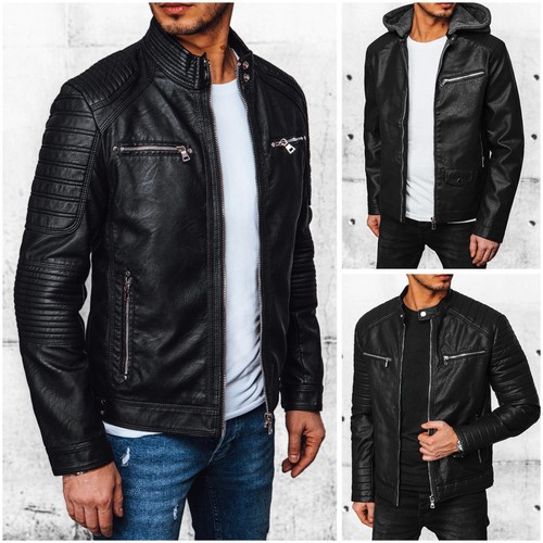 Giacca uomo ecopelle - , da