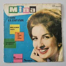 EP MINA Moliendo Cafe +3 Spain Discophon 1961 ONLY COVER NO VINYL