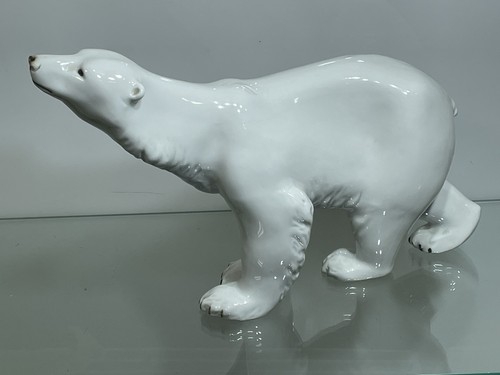 Orso polare bianco porcellana