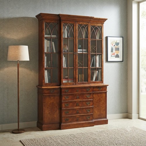Libreria antica rovere ante - libreria,