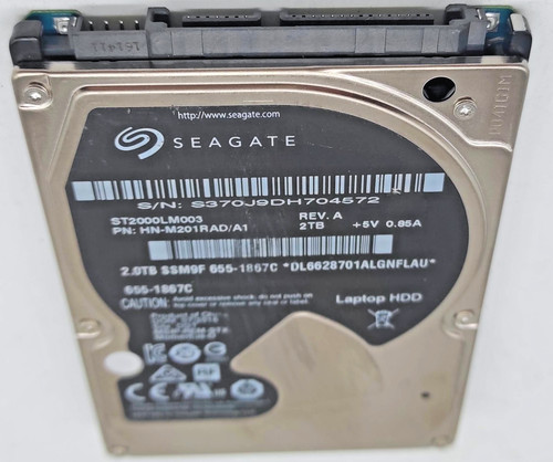 Disco rigido seagate - 2, tb