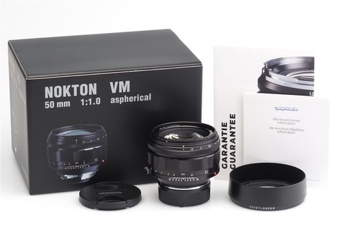 Voigtländer nokton 50mm - nokton, vm