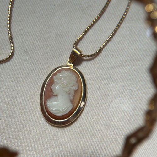 Collana cammeo oro gioielli