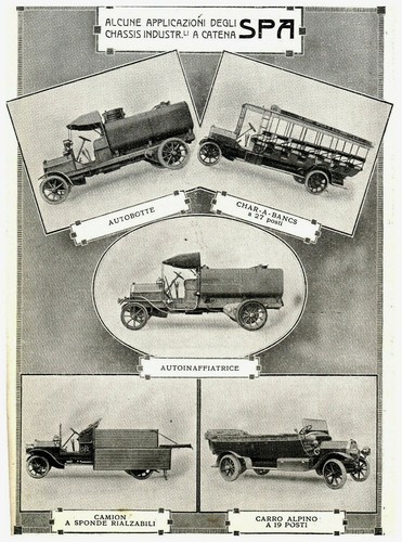 Pubblicita 1915 spa camion - pubblicita',