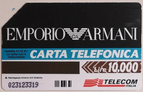 Carta telefonica emporio - carta,