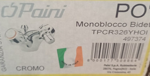 Monoblocco bidet paini - monoblocco, po'