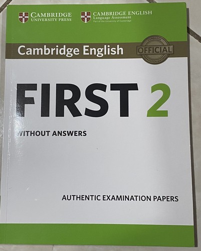 First cambridge english - first,
