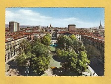 Torino Piazza Carlo Felice viaggiata 1957