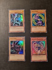 DRAGO BIANCO OCCHI BLU + MAGO NERO + RAGAZZA MAGA NERA - ITALIANO - ULTRA RARA