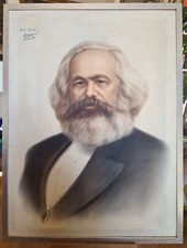 Grande ritratto di Marx, del