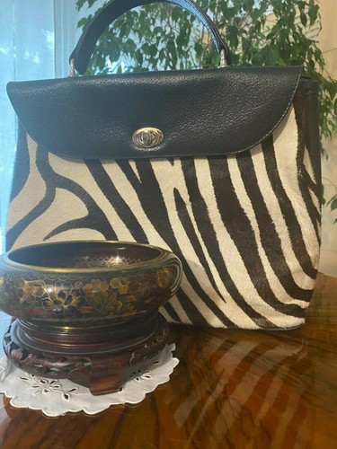 Borsa donna pelle nera in - borsa,