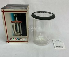 PORTABOTTIGLIE TERMICO TRASPARENTE SCARONI COD 359 CON INSERTI IN TESSUTO GRIGIO