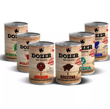 10x800g Dozer cibo umido per