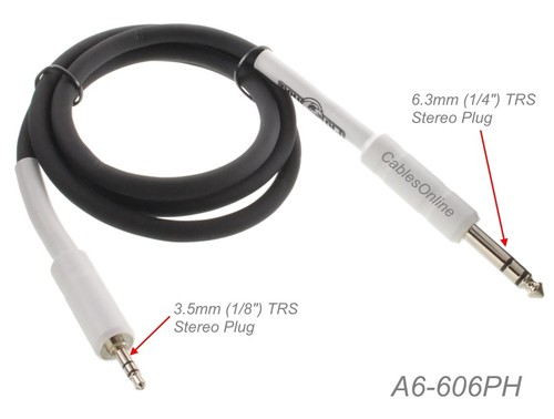 Cavo audio trs maschio stereo - audio,
