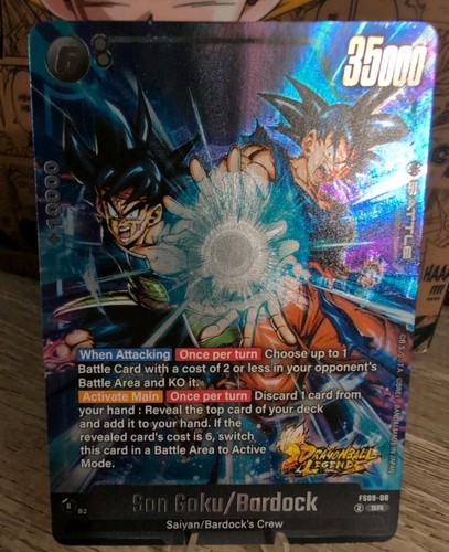 Super rara bardock goku - super,