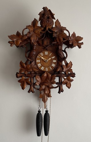 Antique black forest cuckoo - antique,