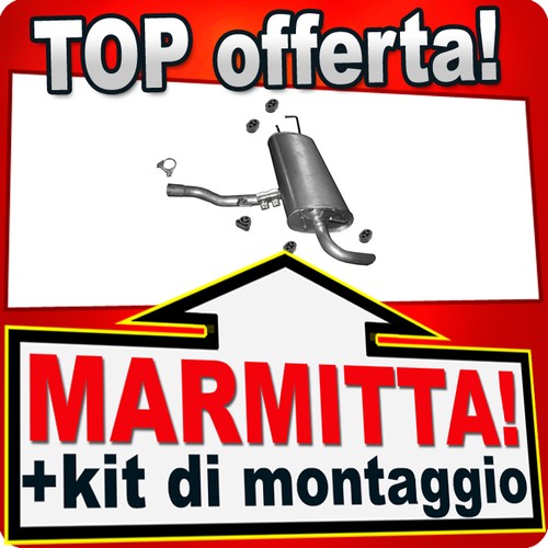 Silenziatore posteriore per - posteriore,