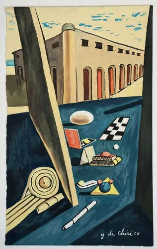 Giorgio chirico fatto a - chirico, (fatto