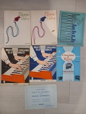 7 SPARTITI Libri Per Organo