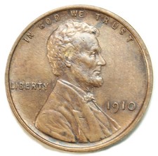 1910 1C BN Lincoln Cent -