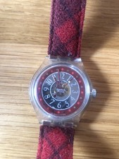 Raro! Orologio Swatch Automatico 23 Jewels Fondo Schelet Ricarica col Movimento.