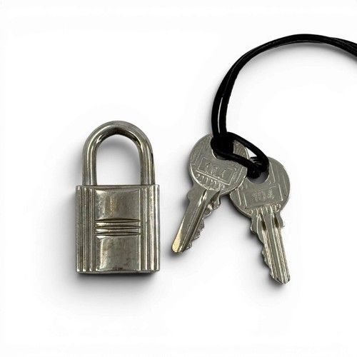 Hermes silver lucchetto cadena - hermes,