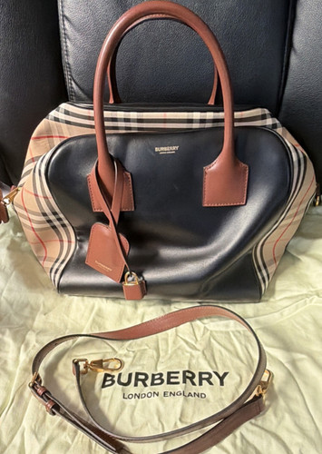 Borsa burberry satchel cube - borsa,