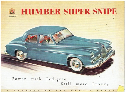 Humber super snipe mkiv - humber,