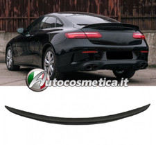 MERCEDES CLASSE E COUPE C238 SPOILER POSTERIORE SUL COFANO LOOK AMG NERO OPACO+