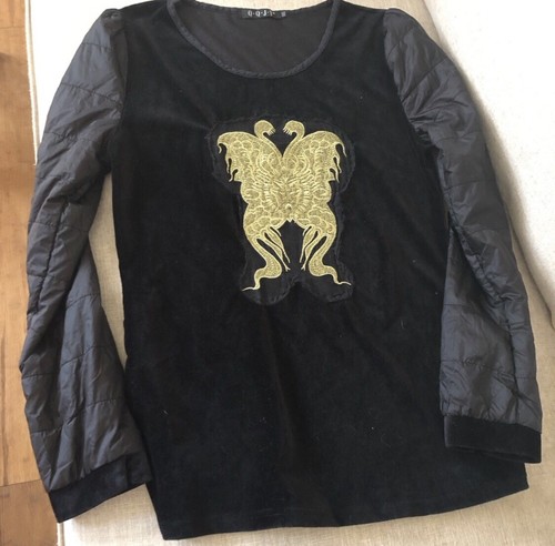Maglione canarino patchwork