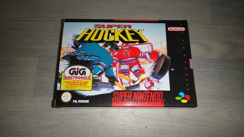 Super nintendo hockey - super,