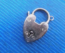 9ct Oro Rosa Lucchetto Chiusura per Bracciale ECC Antico Edoardiano c1900s M & M