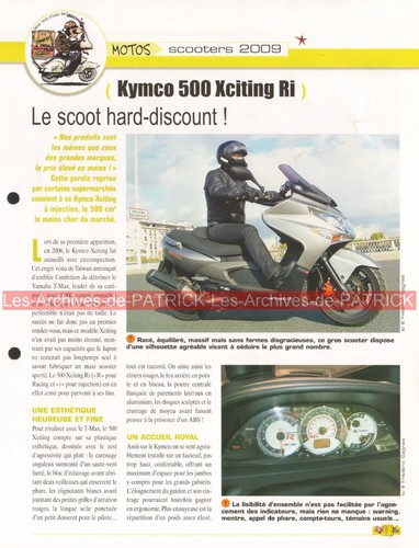 Scooter kymco 500 xciting - kymco,