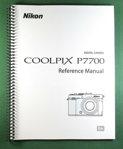 Nikon coolpix p7700 manuale - nikon,
